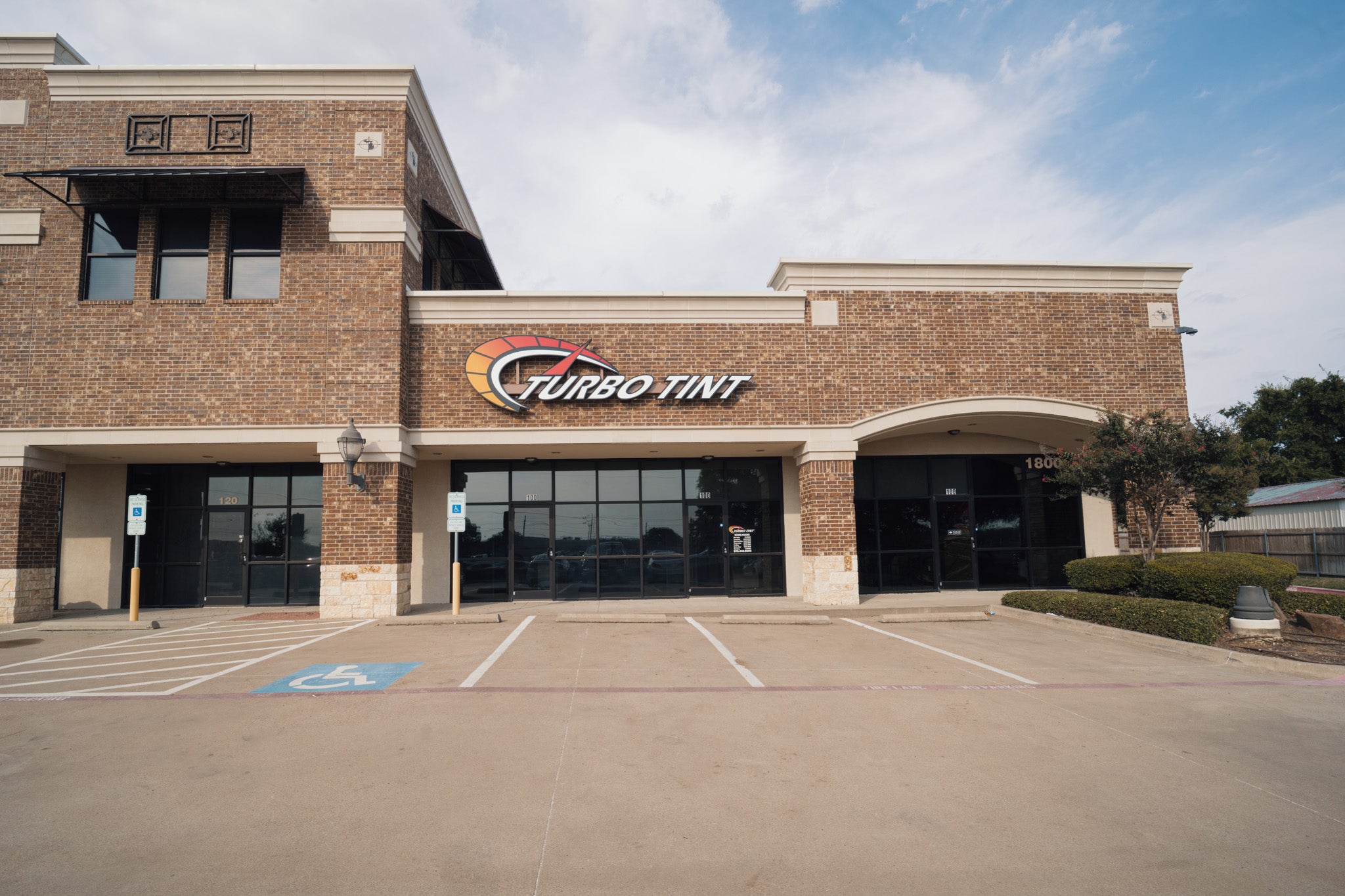 Carrollton store front turbo tint texas